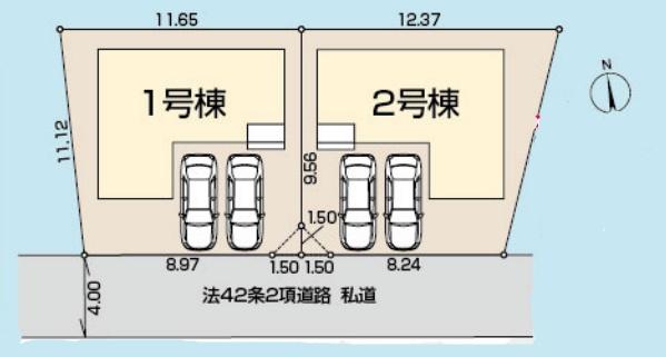 武蔵村山市岸3丁目　第5　新築分譲住宅　2号棟【全2棟】
