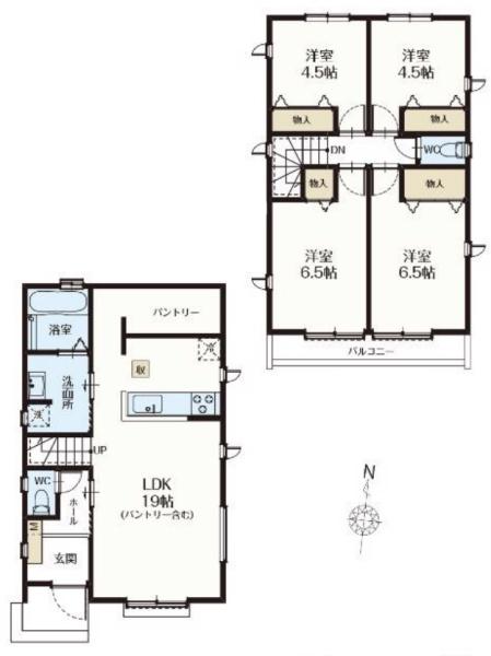 立川市幸町4丁目　新築分譲住宅　B号棟【全3棟】