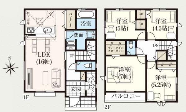 昭島市宮沢町3丁目　9期　新築分譲住宅　2号棟【全3棟】