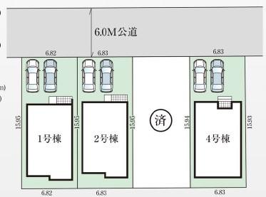 日野市多摩平　9期　新築分譲住宅　2号棟【全4棟】