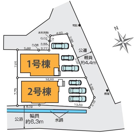 日野市新井2丁目　1期　新築分譲住宅　2号棟【全2棟】