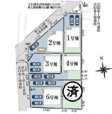 武蔵村山市本町　第13　新築分譲住宅　6号棟【全6棟】