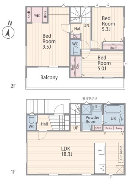 立川市幸町3丁目　1期　新築分譲住宅　全1棟