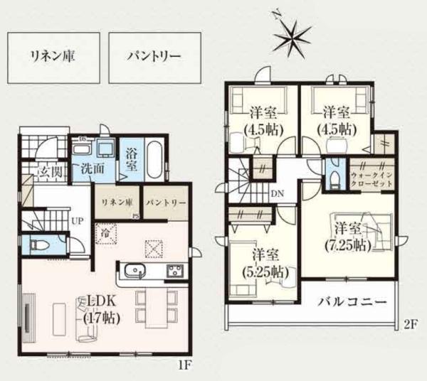 立川市砂川町2丁目　10期　新築分譲住宅　4号棟【全10棟】