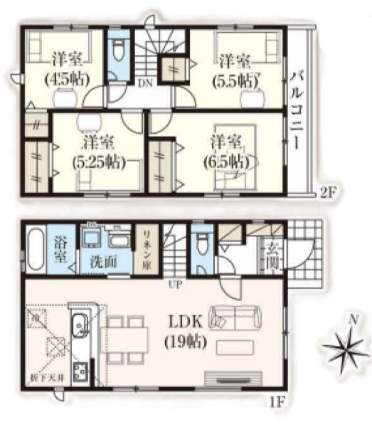 立川市砂川町6丁目　11期　新築分譲住宅　3号棟【全3棟】
