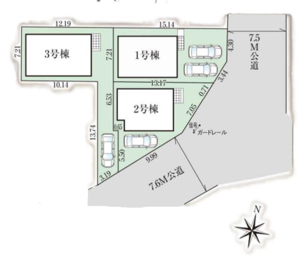 立川市砂川町6丁目　11期　新築分譲住宅　3号棟【全3棟】