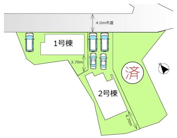 あきる野市三内　第1期　新築分譲住宅　1号棟【全3棟】