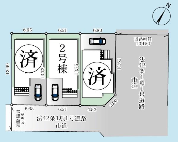 日野市旭が丘1丁目　第4　新築分譲住宅　2号棟【全3棟】