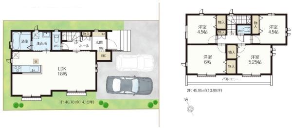 日野市神明2丁目　新築分譲住宅　A号棟【全1棟】