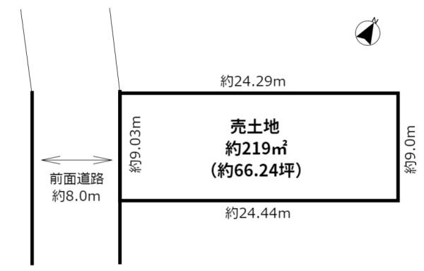 江別市大麻北町の土地