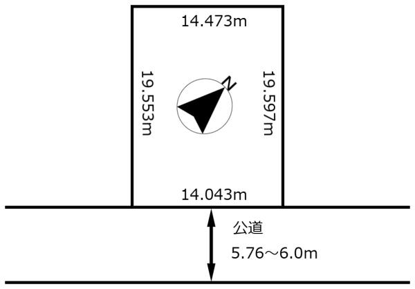 札幌市西区西野一条４丁目の売土地