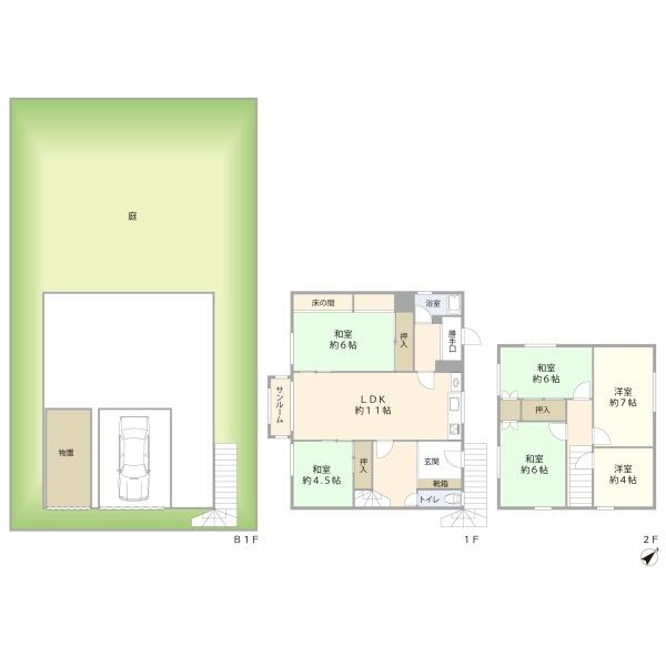 札幌市南区南沢三条３丁目の中古一戸建