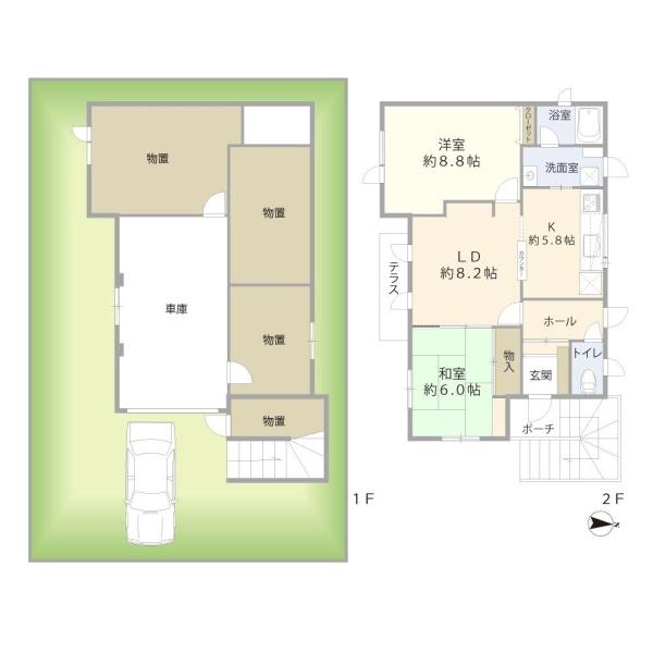 札幌市東区北四十一条東５丁目の中古一戸建て