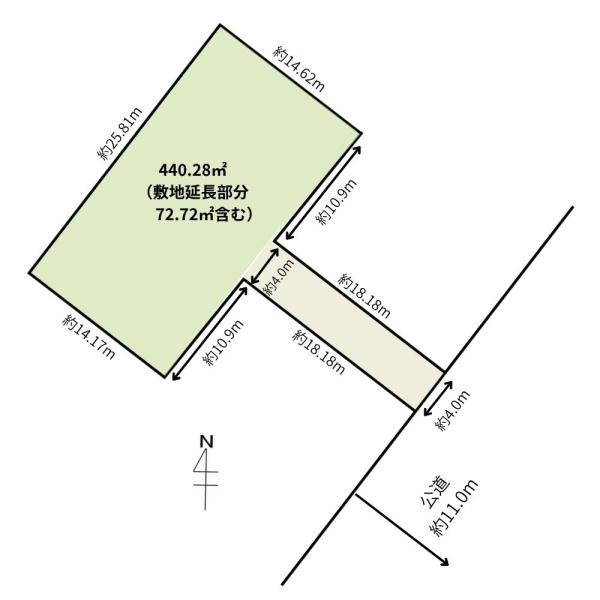札幌市白石区平和通１０丁目北の土地