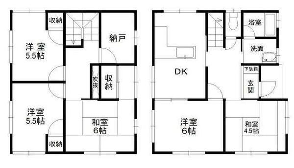 松山市下伊台町の中古一戸建て