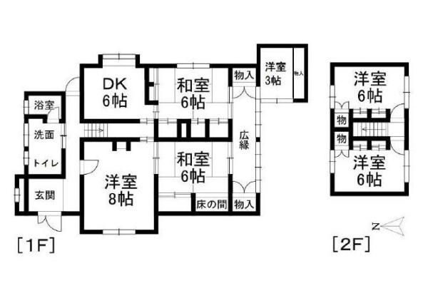 松山市石手白石の中古一戸建て