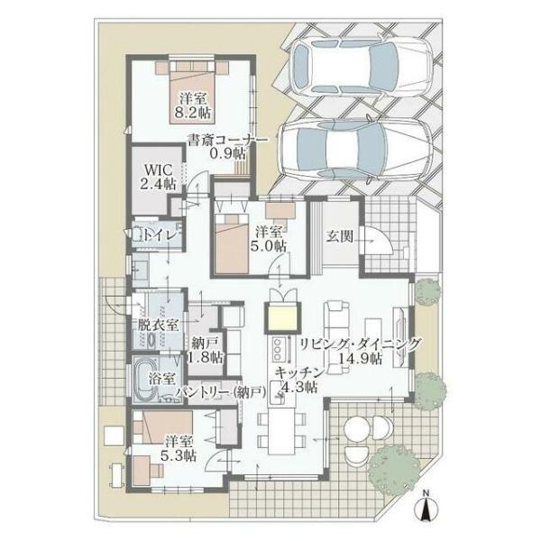 伊予郡松前町大字中川原の中古一戸建て