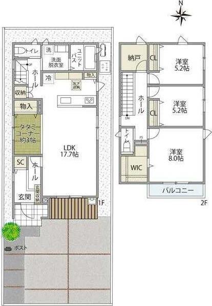 松山市土居田町の中古一戸建て