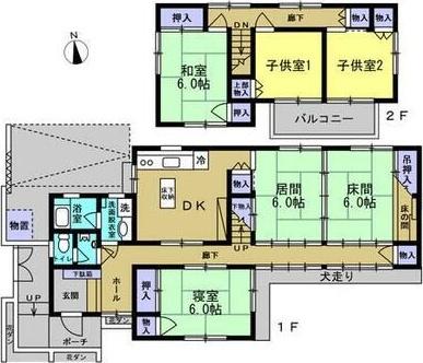 松山市来住町の中古一戸建て