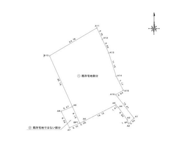 伊予市上三谷の土地