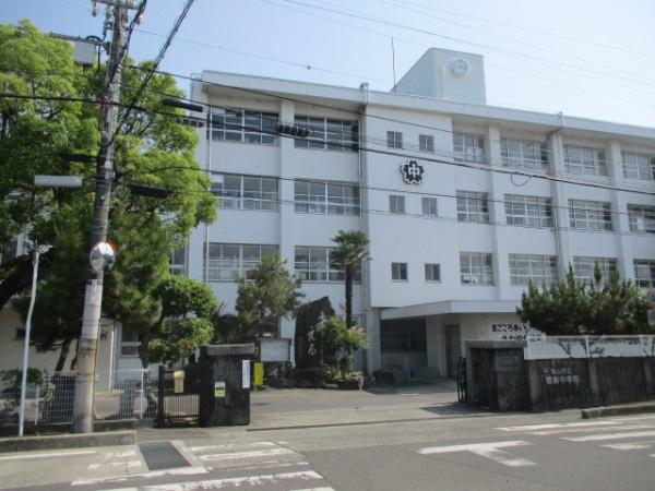 松山市生石町の土地(松山市立雄新中学校)