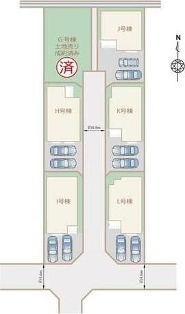 市坪北１丁目　Ｈ号棟