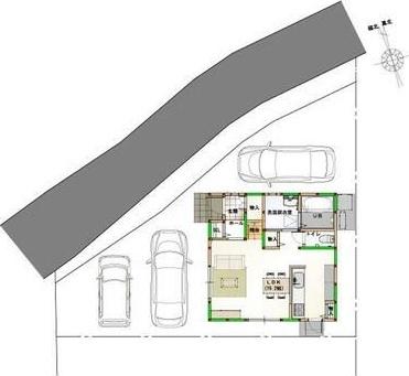 久米窪田町　１号棟