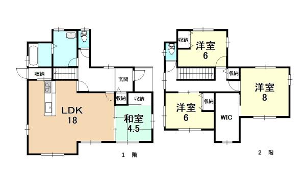 松山市西垣生町の中古一戸建て