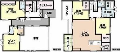 松山市喜与町１丁目の中古一戸建て