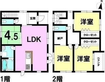 伊予郡松前町大字北黒田　Ｂ号棟