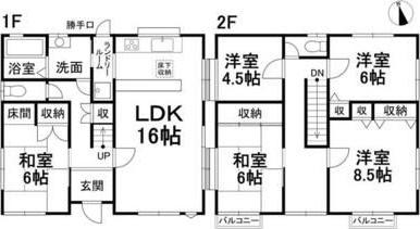 松山市古三津１丁目の中古一戸建て