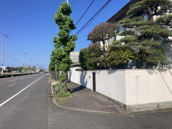 今治市枝堀町1丁目の土地(前面道路含む現地写真)