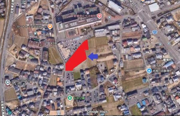 今治市石井町４丁目の土地