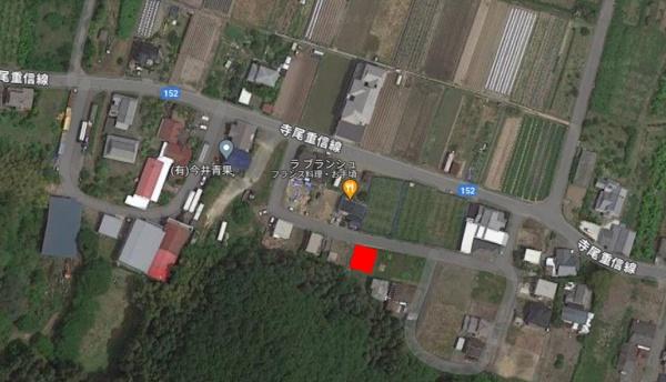 西条市丹原町関屋の土地(航空写真)