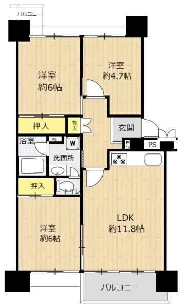 北緑丘第三住宅　15号棟