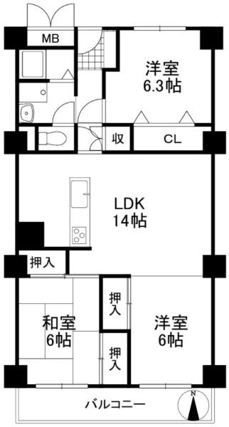 千里スカイハイツ