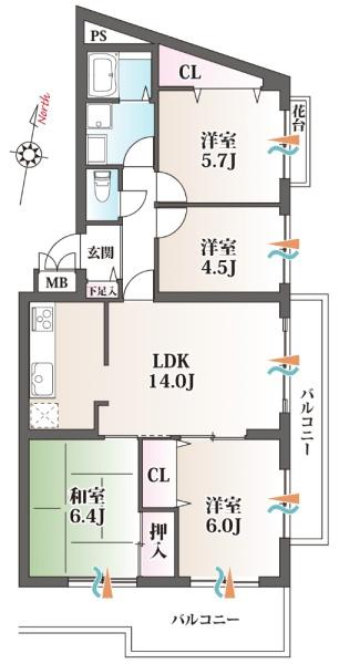ライオンズマンション豊中上野東第２