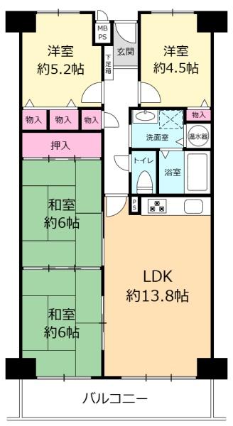 ファミールハイツ北大阪２号棟