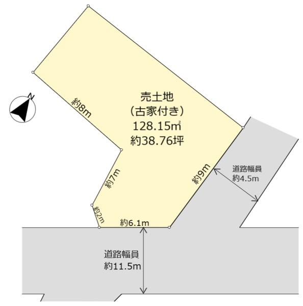 吹田市朝日が丘町の売土地