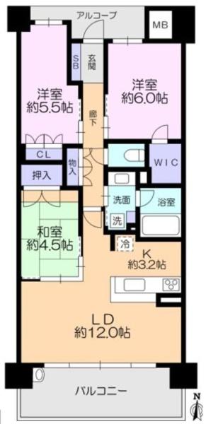 サンメゾン北千里古江台