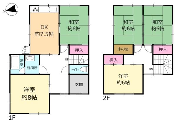 生駒市萩の台の中古一戸建