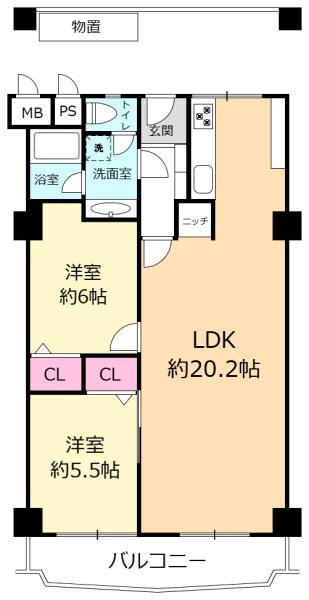 クローバーハイツ高槻総持寺