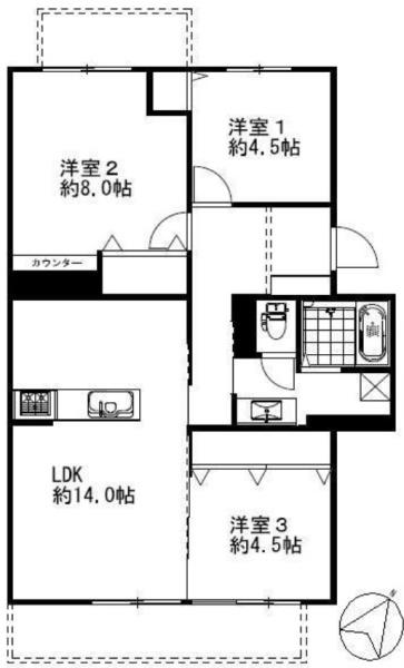 千里緑丘住宅第１６号棟