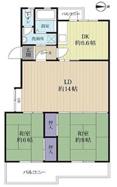千里山田Ａ団地　Ａ８棟