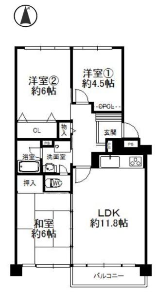 北緑丘第四住宅１６号棟