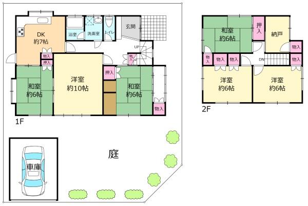 生駒市あすか野南３丁目の中古一戸建て