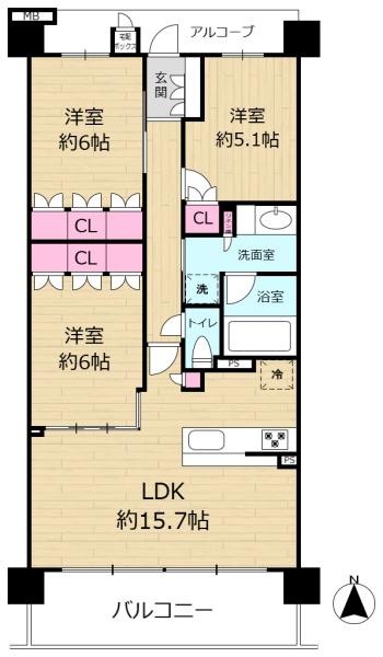 ルネ江坂江の木町