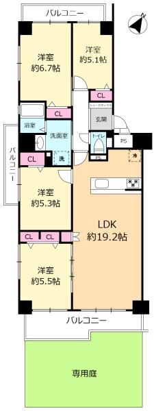 サンロイヤル箕面コスモ１号館
