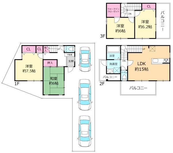 堺市西区下田町の中古一戸建て