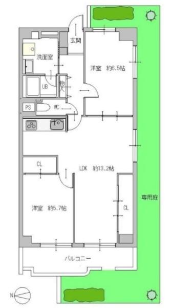 日商岩井北桜塚マンション